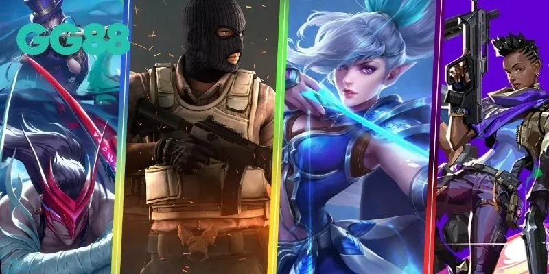 Các trò chơi phổ biến và yếu tố tạo nên Esports GG88 hấp dẫn